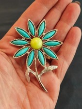 Vintage American Flower Brooch
