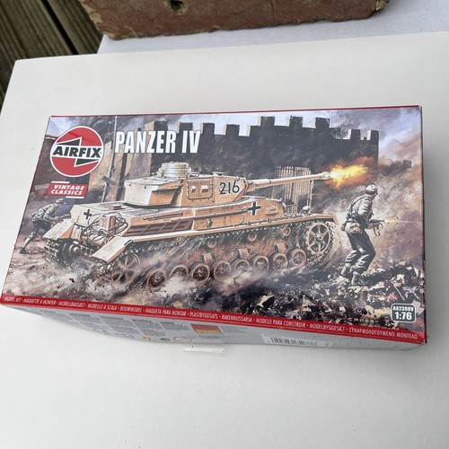 Airfix panzer model - panzer, iv