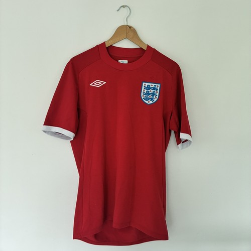 Vintage england 2010 umbro red - vintage,