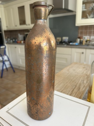 Antique copper hot water - hot,