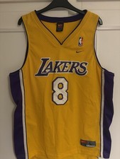 Nike Kobe Bryant La Lakers Basketball Jersey Top Hardwood Classics Size Large #8