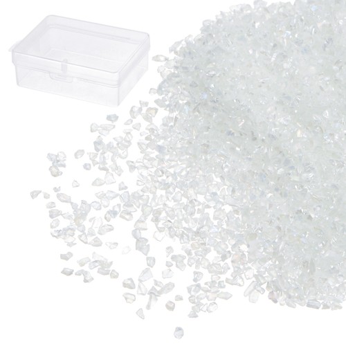 Crushed glass chips 3mm - 1-3mm, x