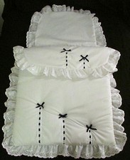 COACH BUILT PRAM BEDDING QUILT SET for Silver Cross Balmoral Kensington Spares