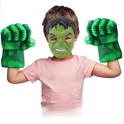 Kids green superhero - green,