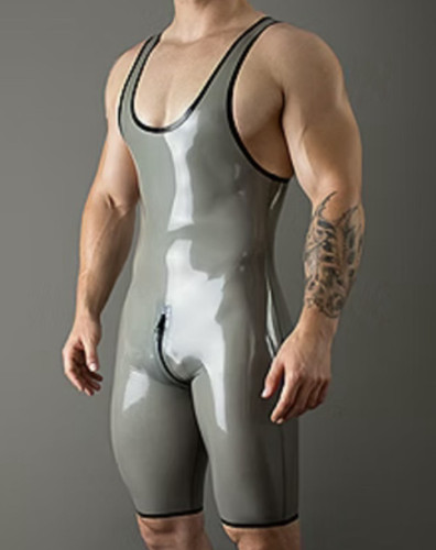 Men rubber latex - men's, swimsuit