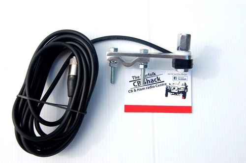 Flat bar mirror mount kit - bar, with