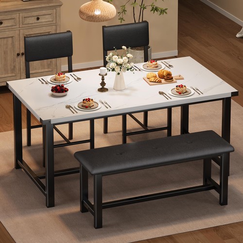 Piece dining table - 4-piece, with