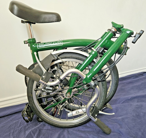 Vintage brompton m3l - green,