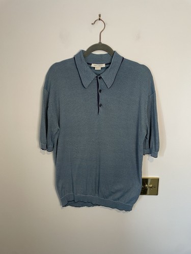 John smedley blue striped - smedley,