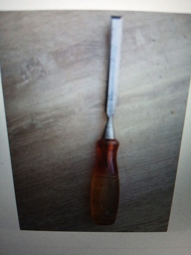 Vintage marples wood chisel - vintage,