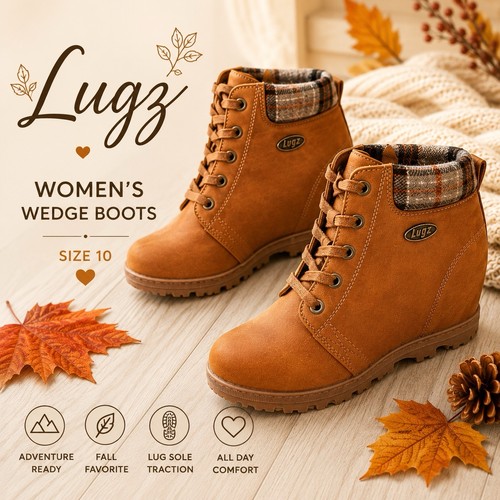Women tan wedge hiking - women’s,