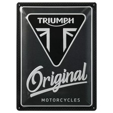 TRIUMPH ORIGINAL SIGN GENUINE