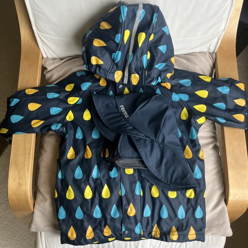 Reima fleece lined raincoat - fleece,