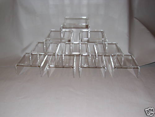Pack clear acrylic display - clear,