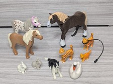 PLAYMOBIL ANIMALS HORSE CAT
