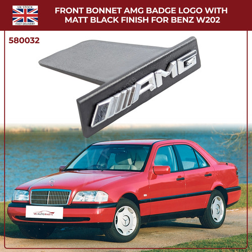 Front bonnet amg badge logo - front,