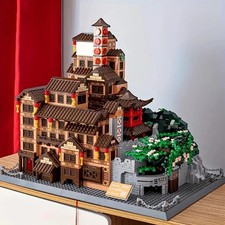 3687PCS Cave Building Blocks