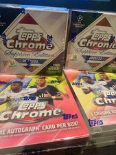 Topps Chrome Uefa Champions League Hobby Box 2021/2022