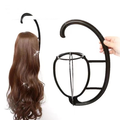 Wig stand hanger - wig, portable