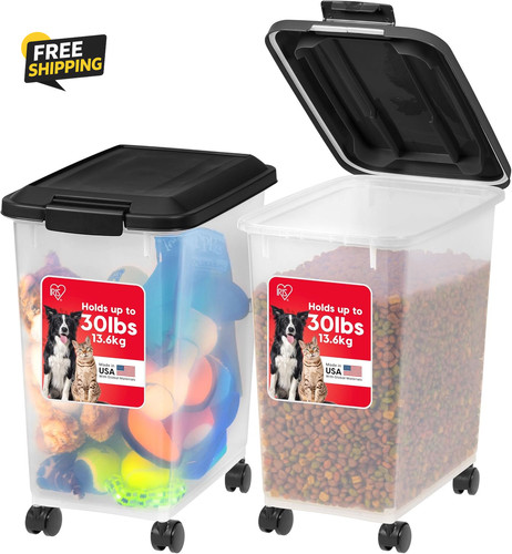 Dog food storage - storage, container,