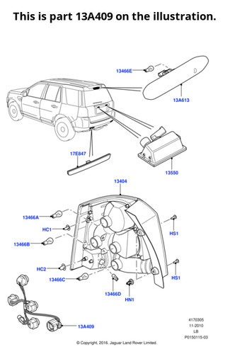 Land rover genuine wire wiring - rover,