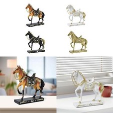 Horse Statue Desktop Figurine Horse Figurine for Home Decor Bookcase Table