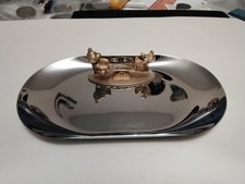 MIKIMOTO Bear Jewelry Tray Pearl color Elegant Accessory Dish Seesaw D681