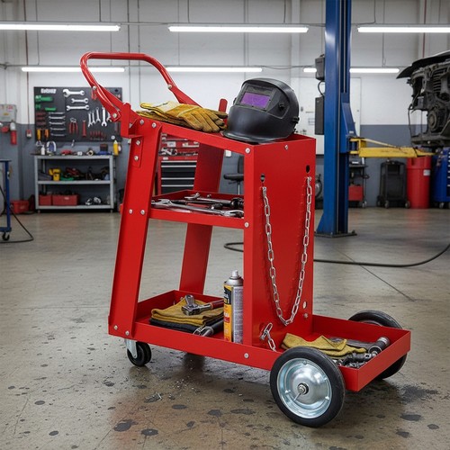 Welding machine trolley cart - welding,