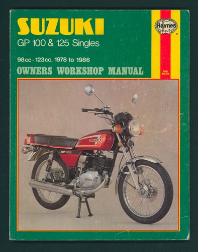 Suzuki gp100 gp125 - gp125, haynes