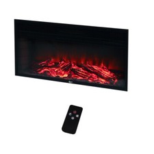 34" Electric Fireplace LED Log