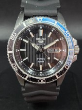 Seiko Mens Automatic Watch SRP555 5 Sports 4R36-03J0 WR100M Divers 24J JDM