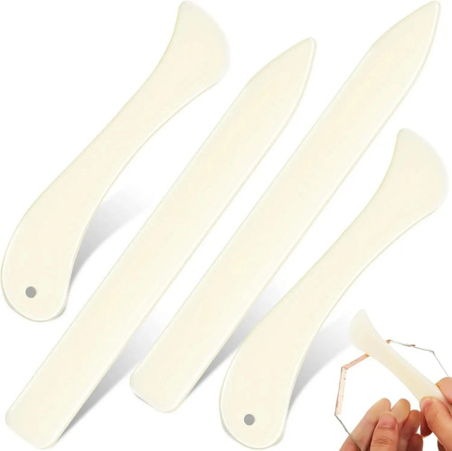 Bone folder set - bone, curved