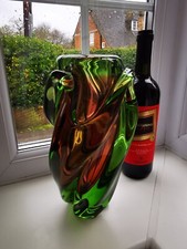 Large Vintage Czech Skrdlovice