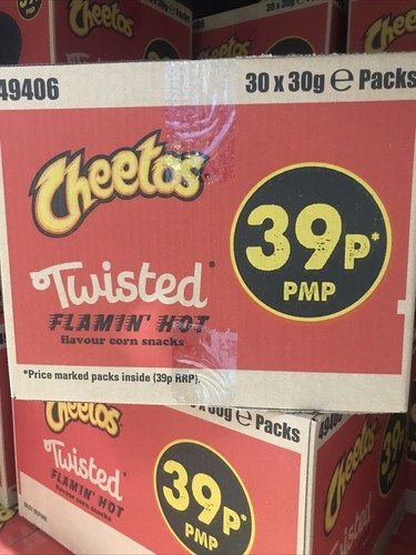 Full box cheetos - box, of