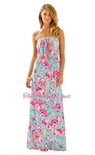 Lilly Pulitzer NWT Marlisa Maxi Dress Peel And Eat 🦄 Size M 🦄