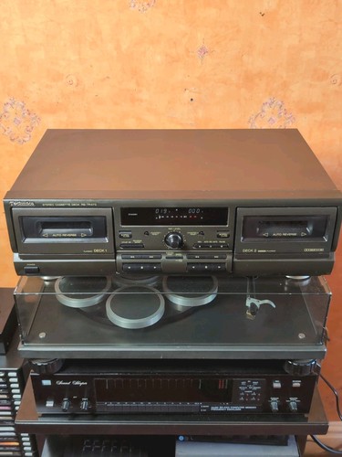 Technics tr373 black stereo - technics,