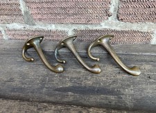 Set 3 Vintage Solid Brass