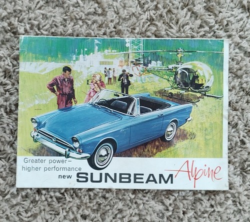 Sunbeam alpine 1725 c - sunbeam, c.c