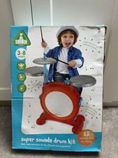 Kids Super Sound Drum Kit Set