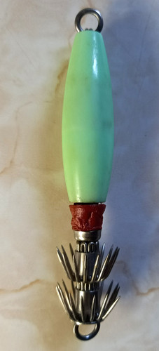 Luminous squid jig 10cm - -,
