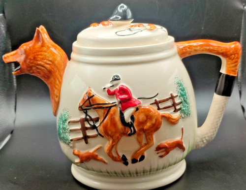 Vintage portland pottery fox - vintage,