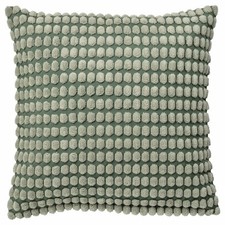 IKEA SVARTPOPPEL Cushion Cover Pale Grey/Green 50 x 50cm 100%  Zipper