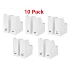 IKEA Folder White Magazine Office File Organiser Holder Paper Storage Box IKEA