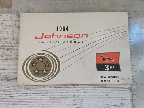 Vintage 1964 johnson seahorse - 1964,