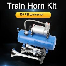 150dB Trumpet Train Horns Kit