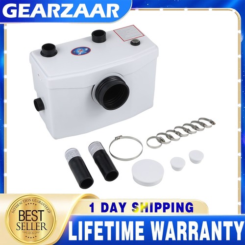 Macerator pump toilet - macerator, waste