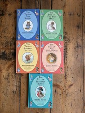 Set Of 5 Original Beatrix Potter Hardback Bloomsbury Books