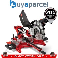 Einhell Sliding Mitre Saw Crosscut 210mm 1800W Drag TC-SM 2131/1 Dual Bevel 240v