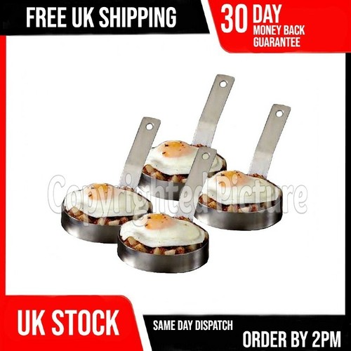 Large egg rings heavy duty - 4,