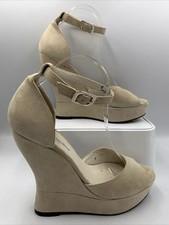 Terry de Havilland Cream Suede